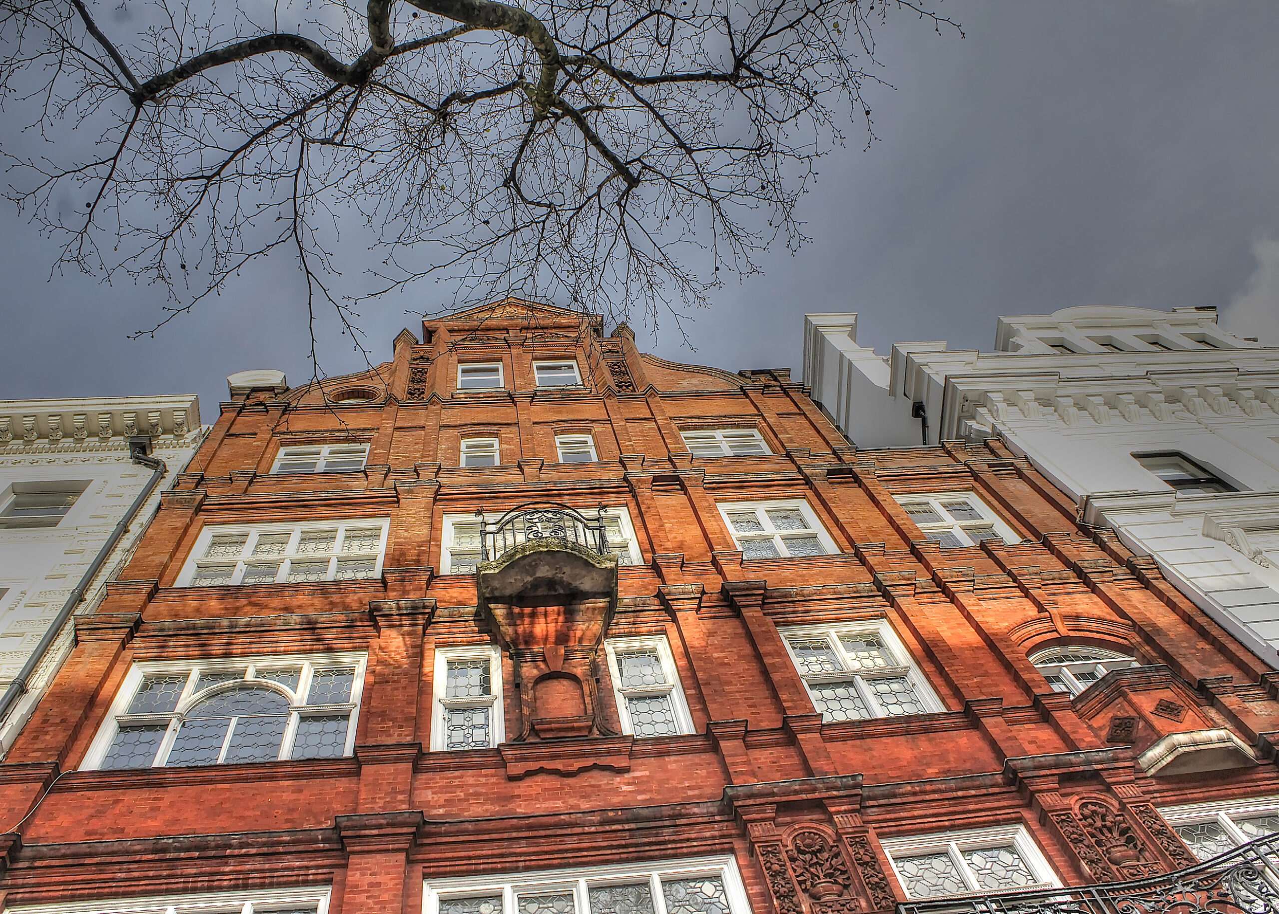 building on a london street