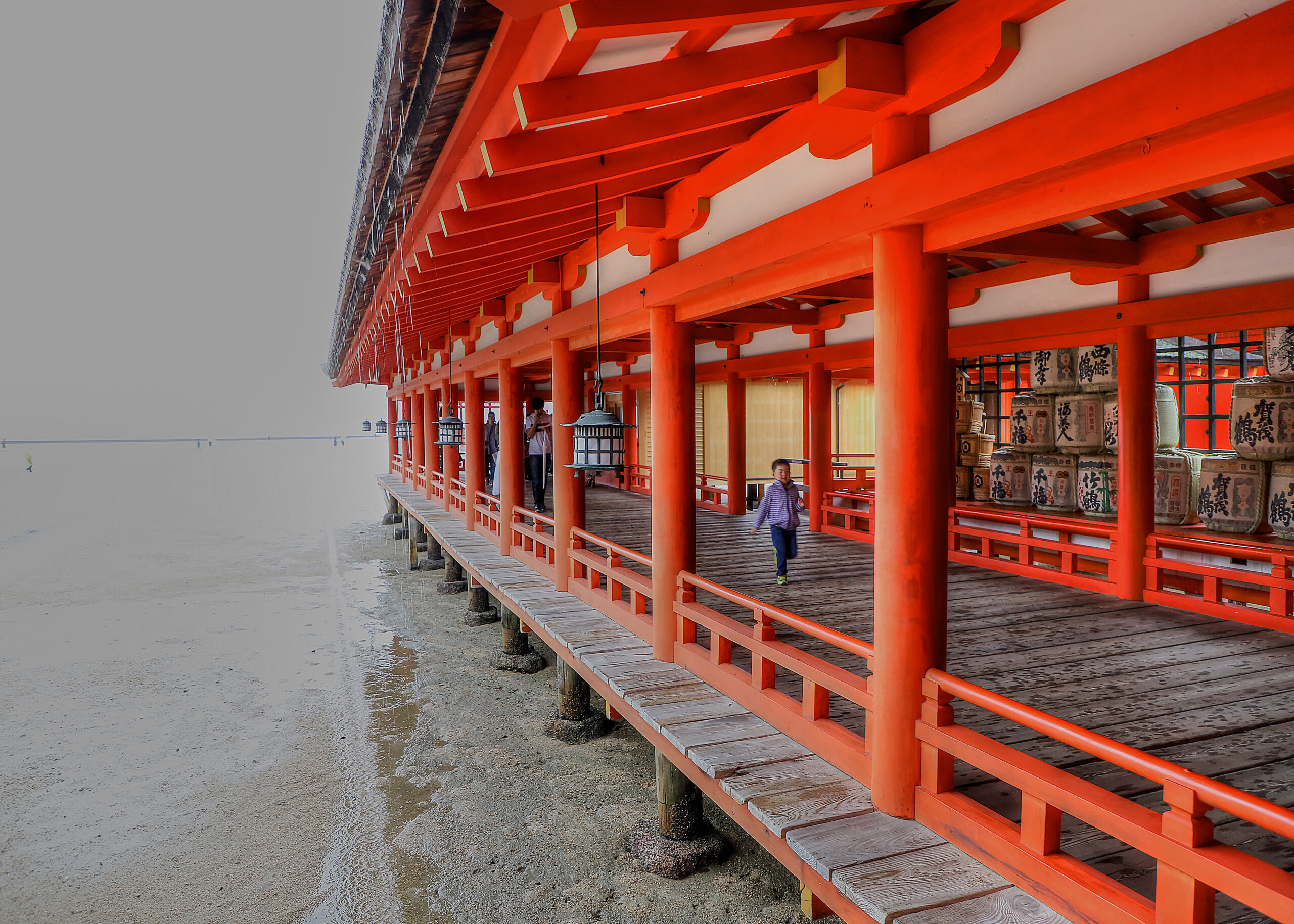 shrine at miyajima